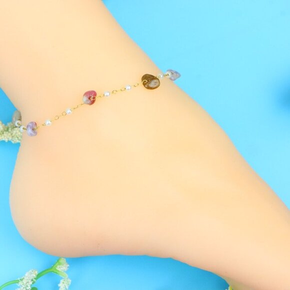 Elegant Handmade Anklet – Perfect for Women & Girls | Ideal Gift Option, DYC1784 - Picture 6 of 10